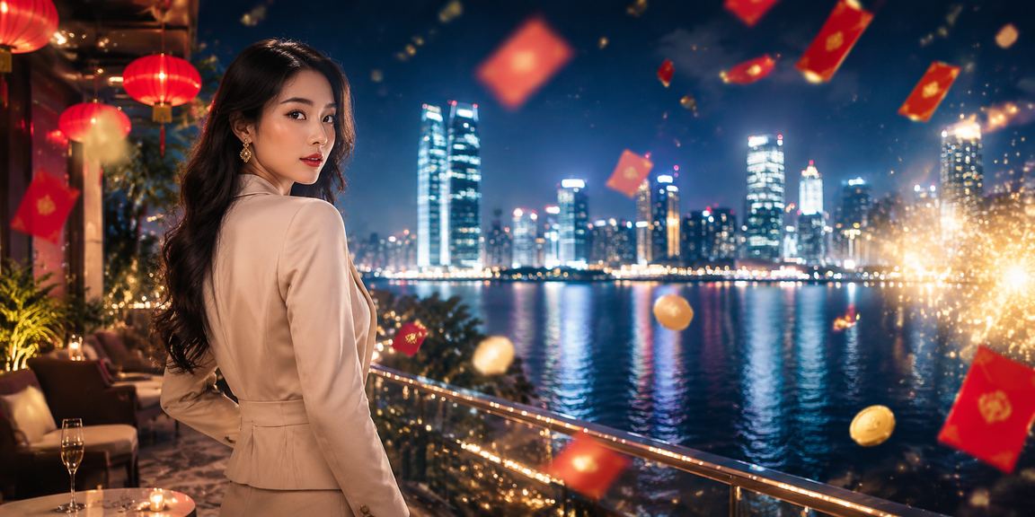 Người dùng Hà Nội xem ưu đãi thưởng nạp tiền trên điện thoại dưới ánh đèn lồng