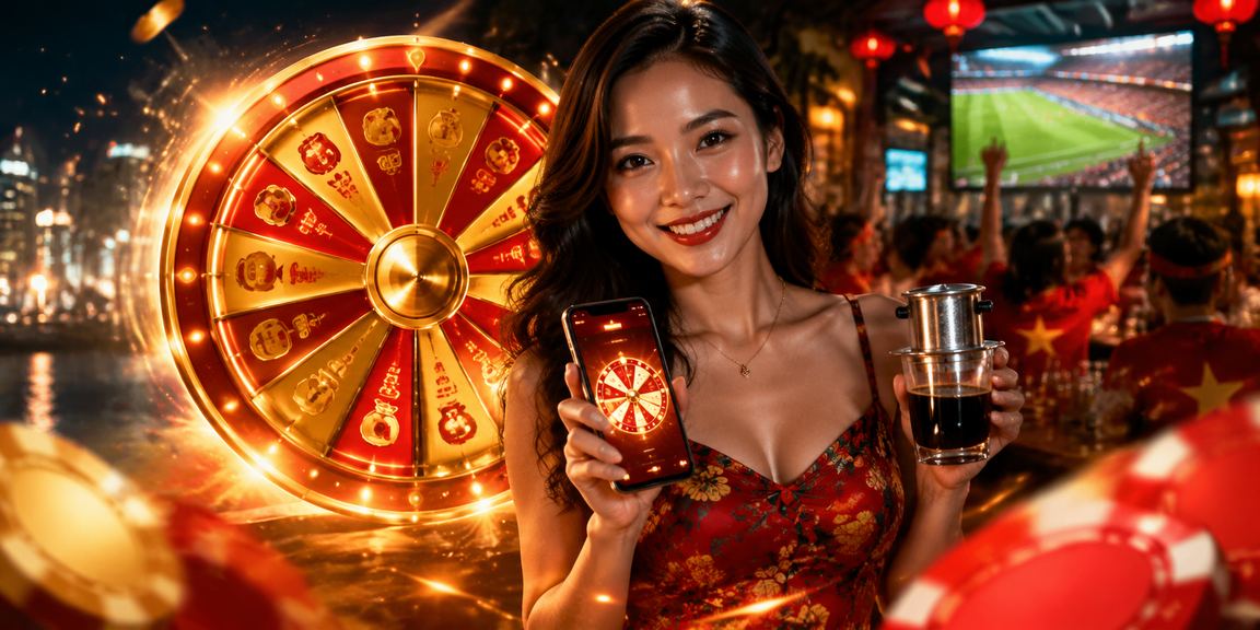 Không khí giải trí tại Phú Quốc với trò chơi roulette và cà phê buổi tối đặc trưng miền Nam